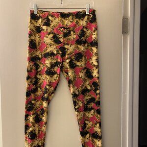 LuLaRoe Leggings Tall & Curvy--Cat Theme